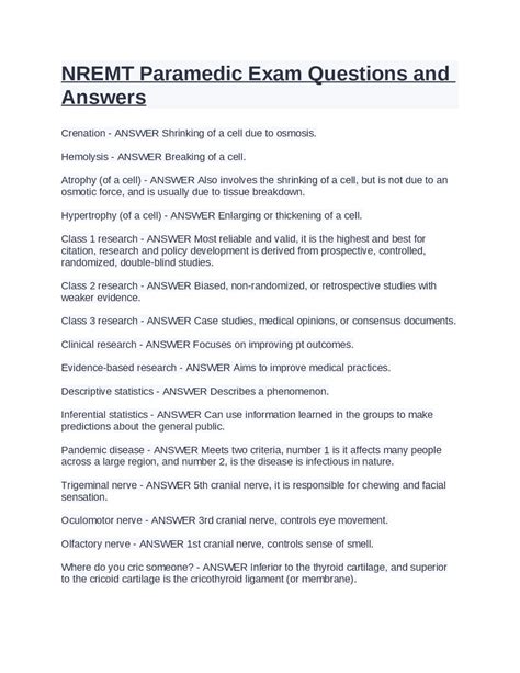 how hard is the nremt-p test|nremt questions and answers.